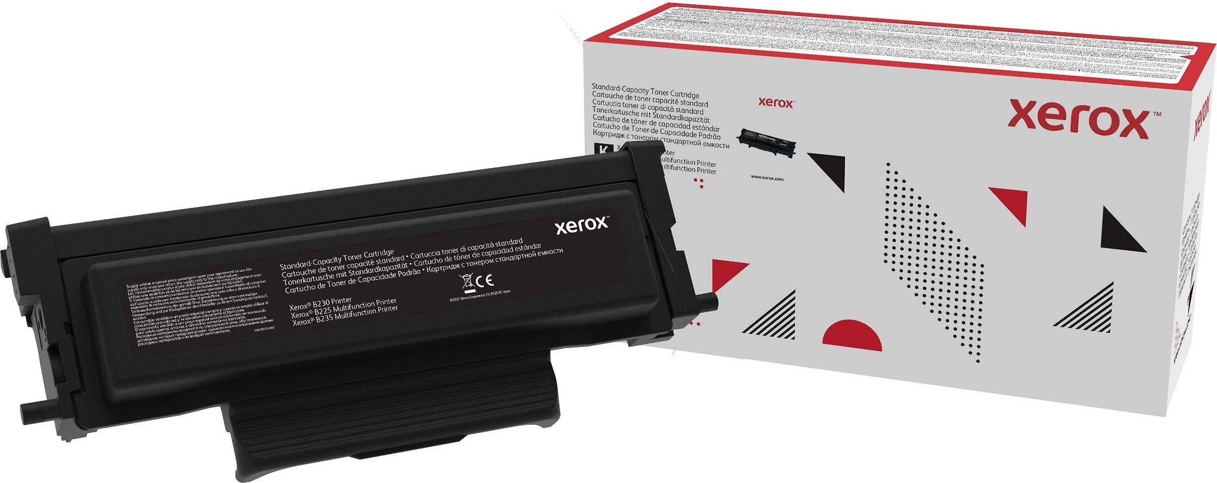 XEROX B230/B225/B235 STD CAP - Juodas TONER CARTRIDGE 1200 PAGES