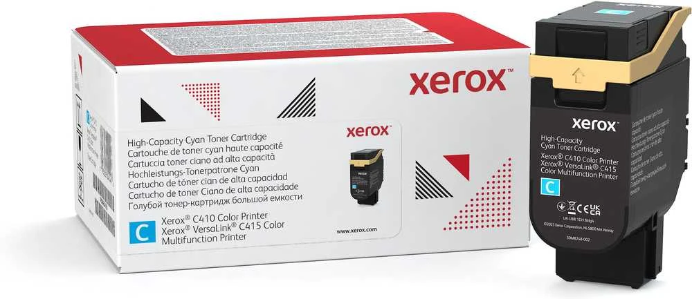 Xerox VERSALINK C410/C415 CYAN HIGH - CAPACITY TONER CARTRIDGE (7000 P