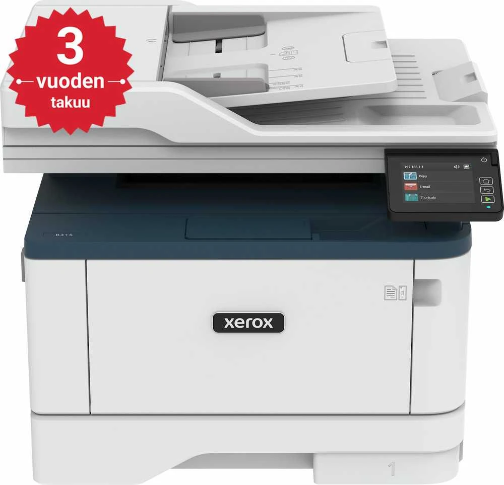 Spausdintuvas Xerox B315DNI, Baltos /Pilkos spalvos