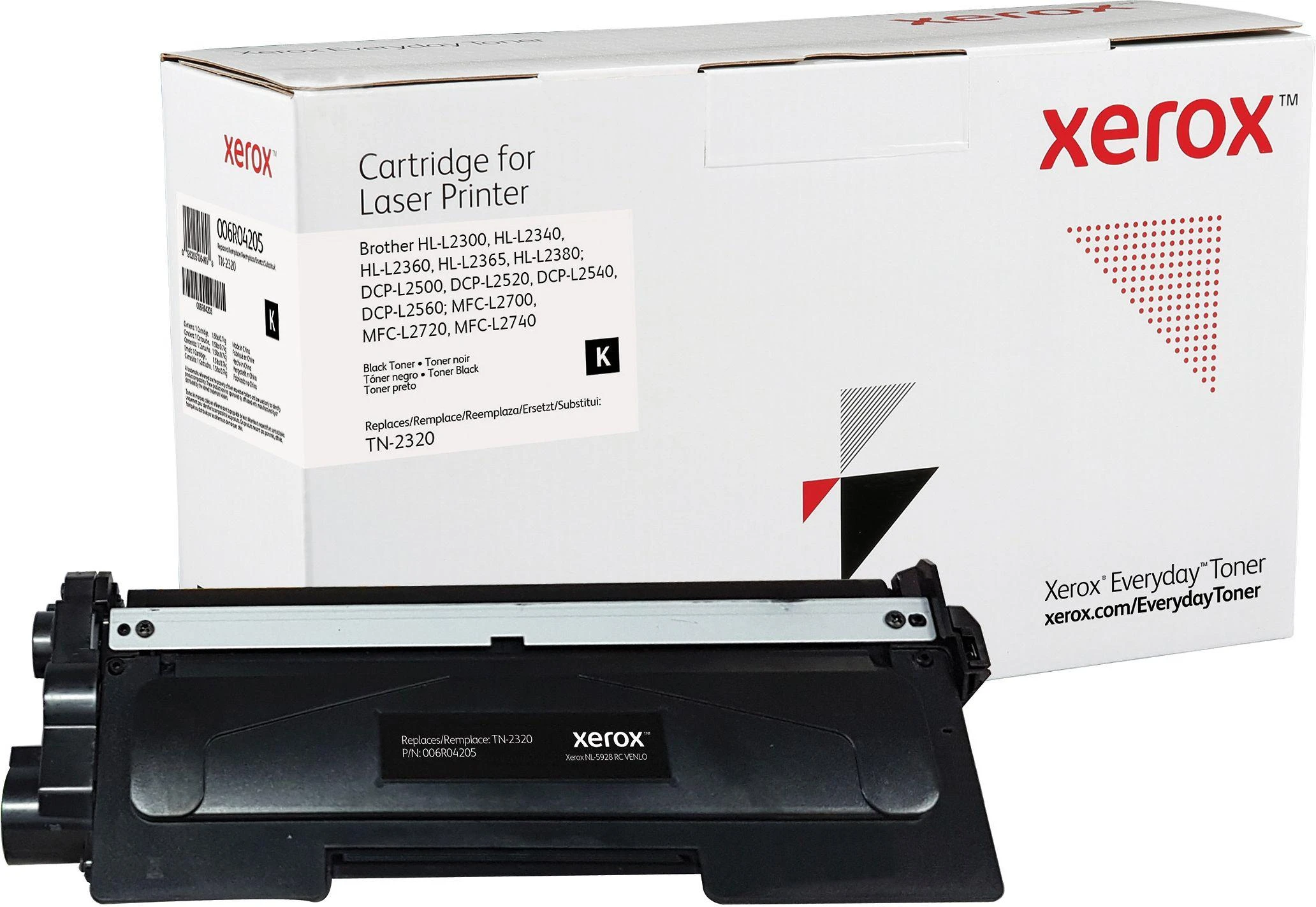 Xerox for Brother TN-2320, juoda kasetė lazeriniams spausdintuvams