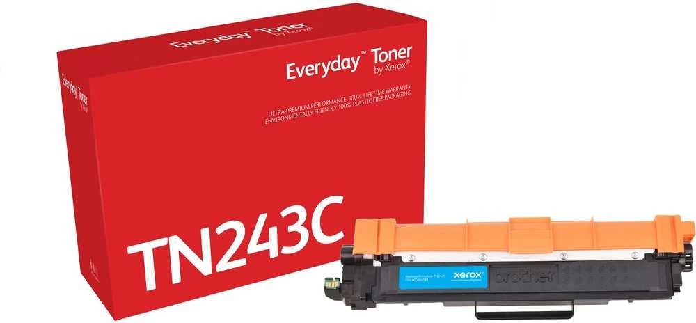 Xerox KASDIENINIS CIANINIS TONERIS, SUDERINAMAS SU BROTHER TN-243C STANDARTINE KASENA