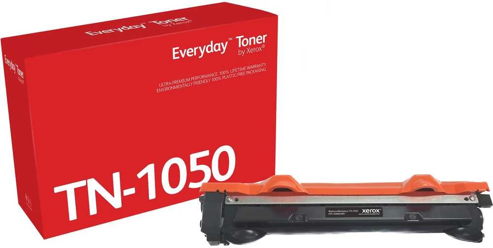 Xerox KASDIENINIAI Juodas TONERIŲ PAKEITIMAI - STANDARTINĖ TALPA BROTHER TN1050