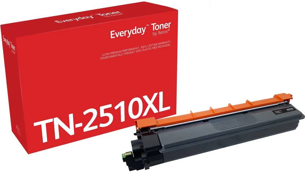 Xerox EVERYDAY Juodas TONER REPLACES - BROTHER TN2510XL HIGH CAPACITY