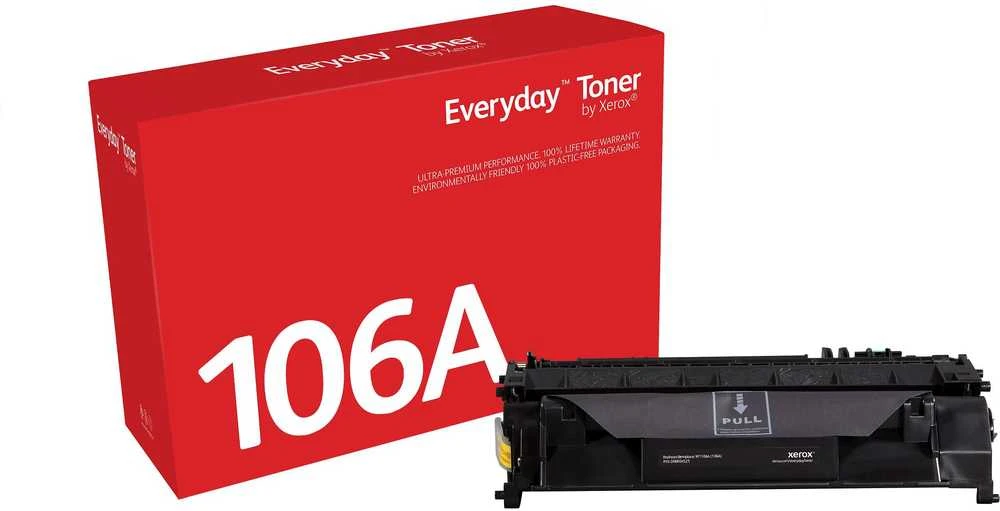 Xerox Everyday For HP 106A (W1106A) Standard, Lazerinė kasetė, Juoda