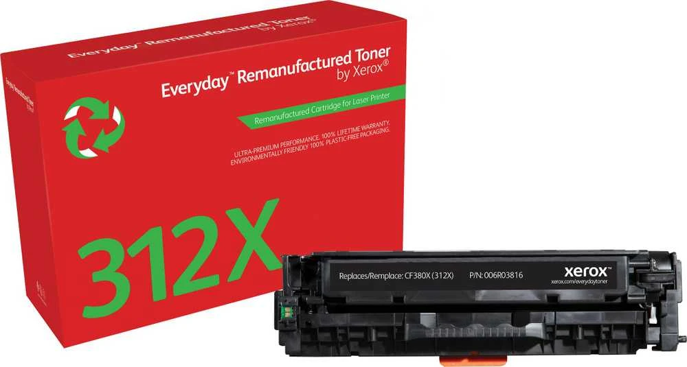 Xerox for HP No.312X CF380X juoda kasetė lazeriniams spausdintuvams, 4400, psl.