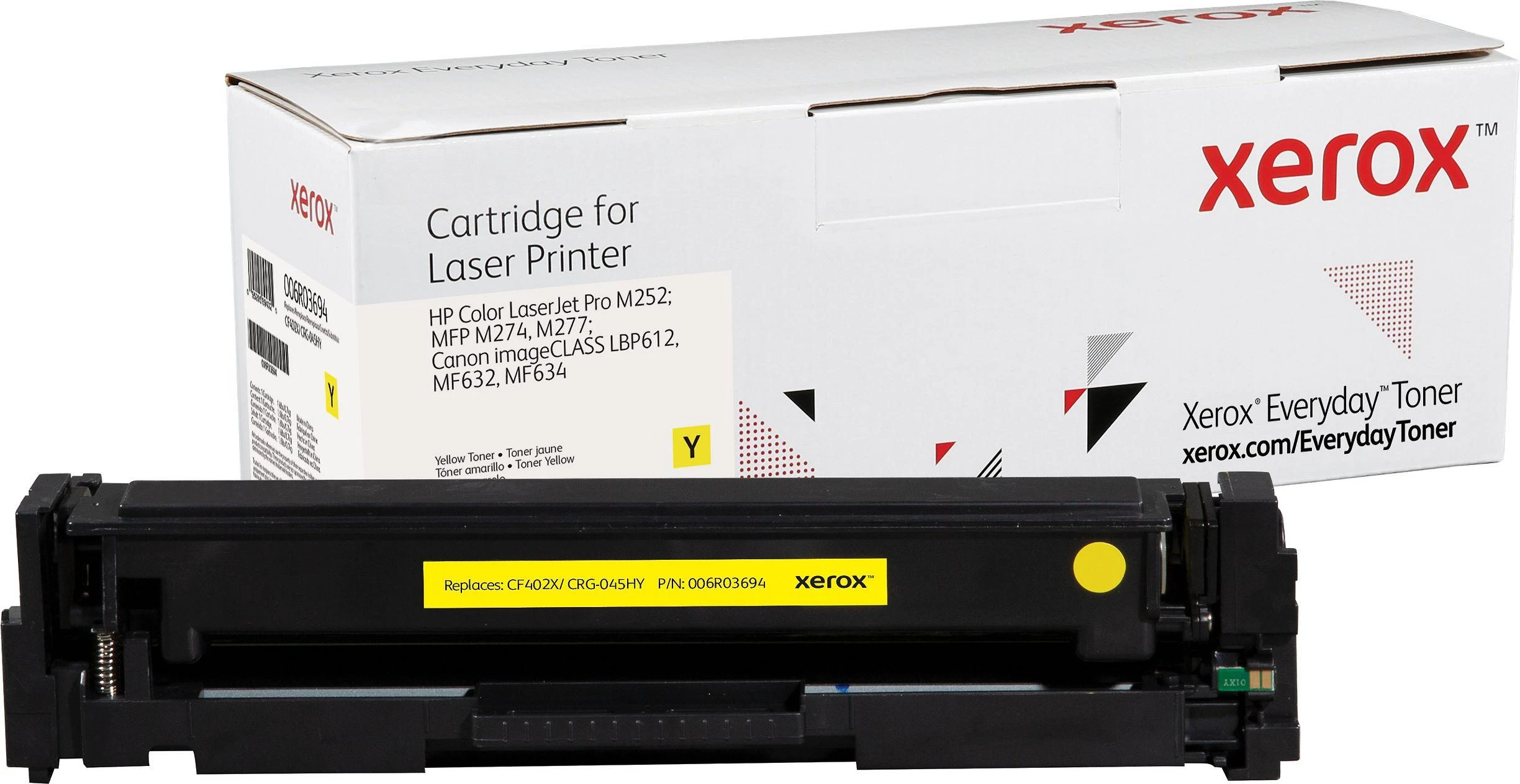 Xerox for HP No.201X CF402X geltona kasetė lazeriniams spausdintuvams, 2300, psl.