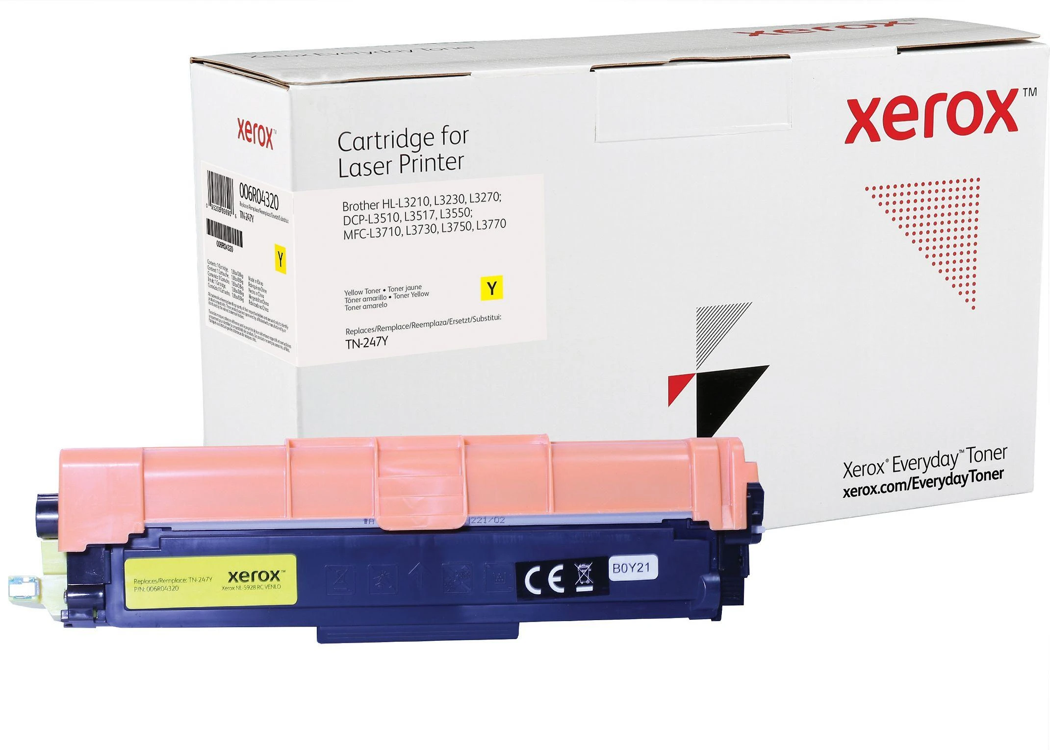 TONER Geltonas BROTHER TN-247 - XEROX EVERYDAY