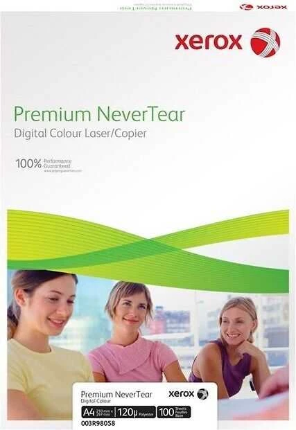 Xerox Premium NeverTear A4, 120 µm, 100 lapų