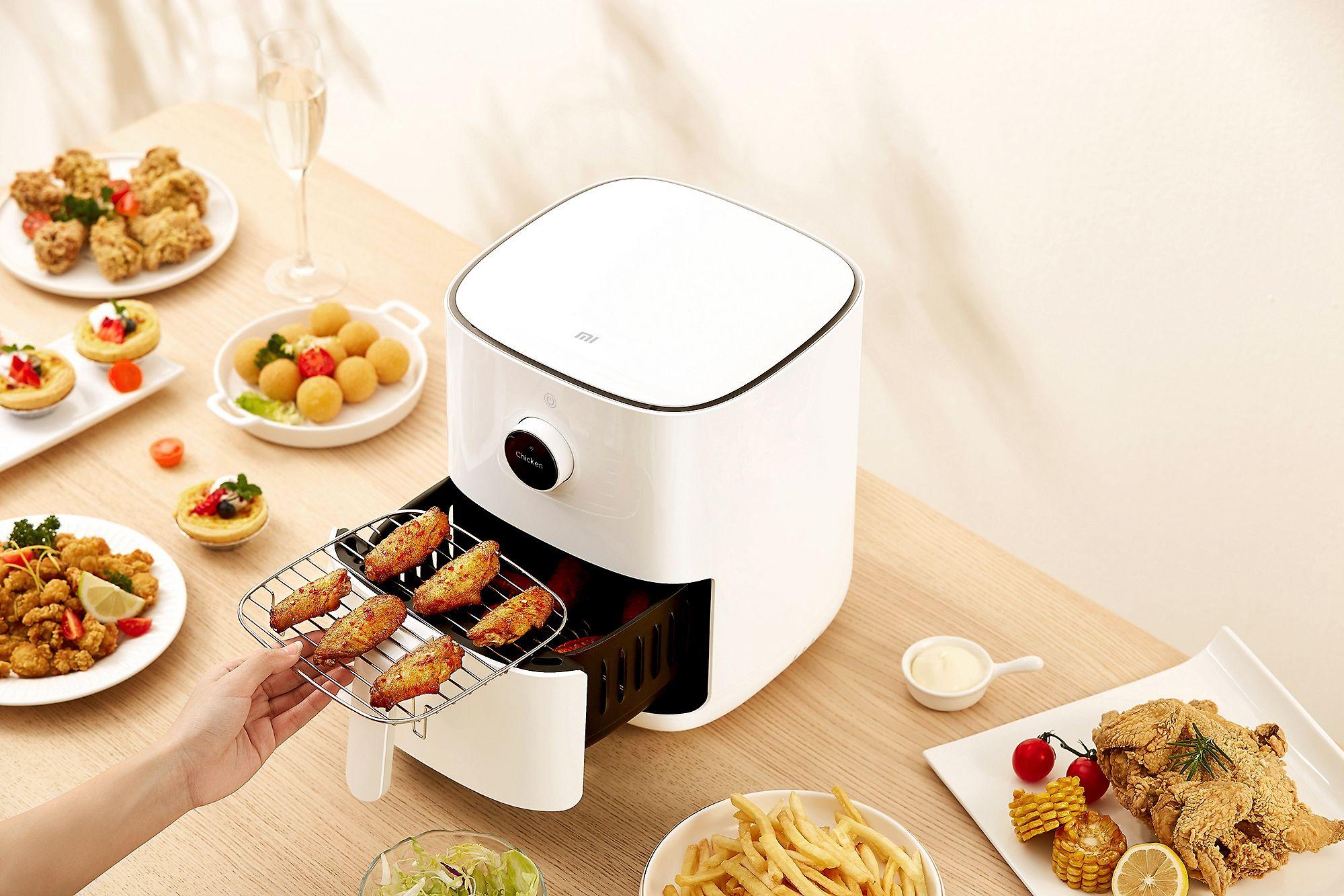 Gruzdintuvė Xiaomi Mi Smart Air Fryer Power 1500 W, Talpa 3.5 l, Balta