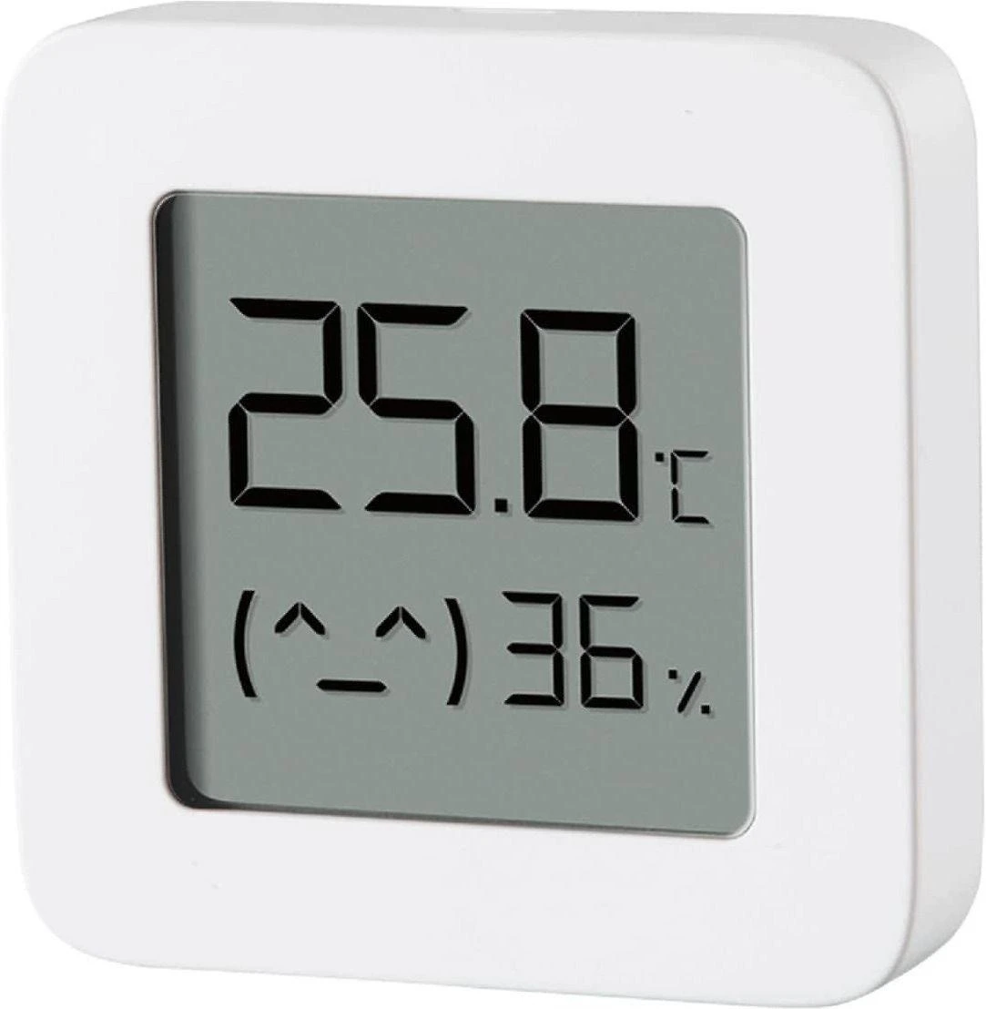 Jutiklis Xiaomi Mi Temperature and Humidity Monitor 2, baltas