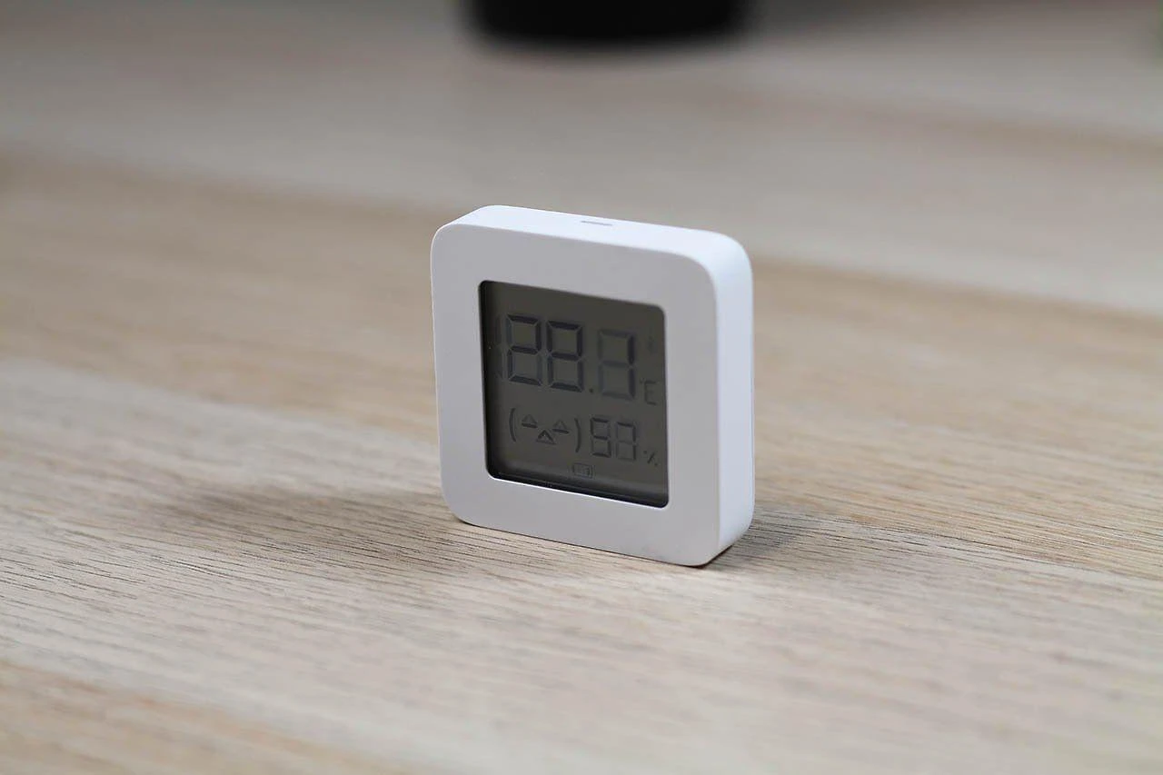 Jutiklis Xiaomi Mi Temperature and Humidity Monitor 2, baltas