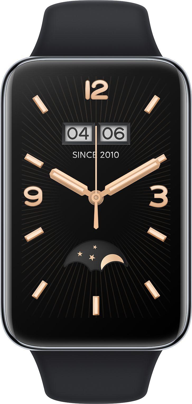 Išmanioji apyrankė Xiaomi Smart Band 7 Pro, Grafito juodos spalvos korpusas ir juodos spalvos apyrankė