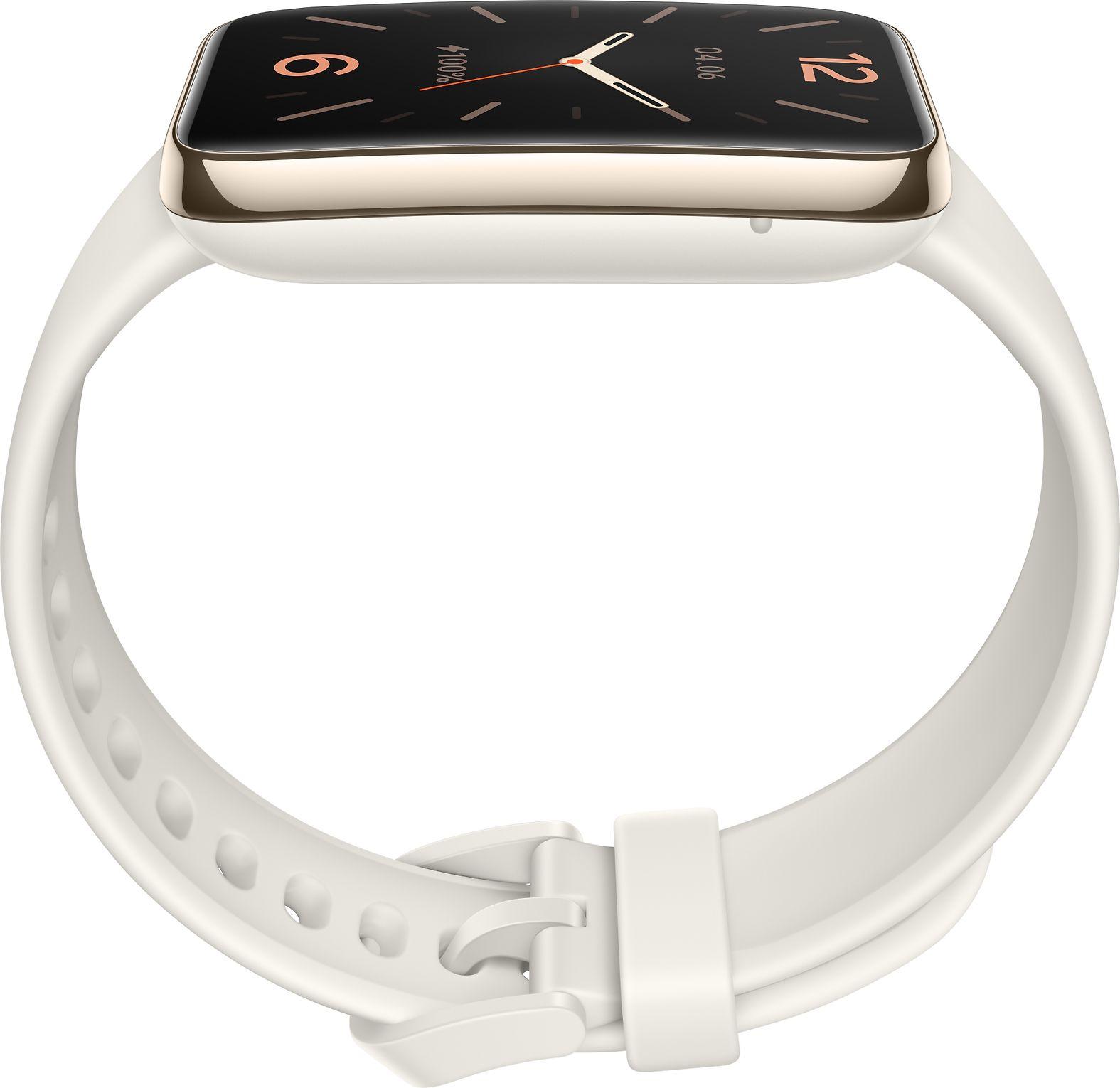 Išmanioji apyrankė Xiaomi Smart Band 7 Pro, Šviesiai auksinės spalvos korpusas ir dramblio kaulo spalvos apyrankė