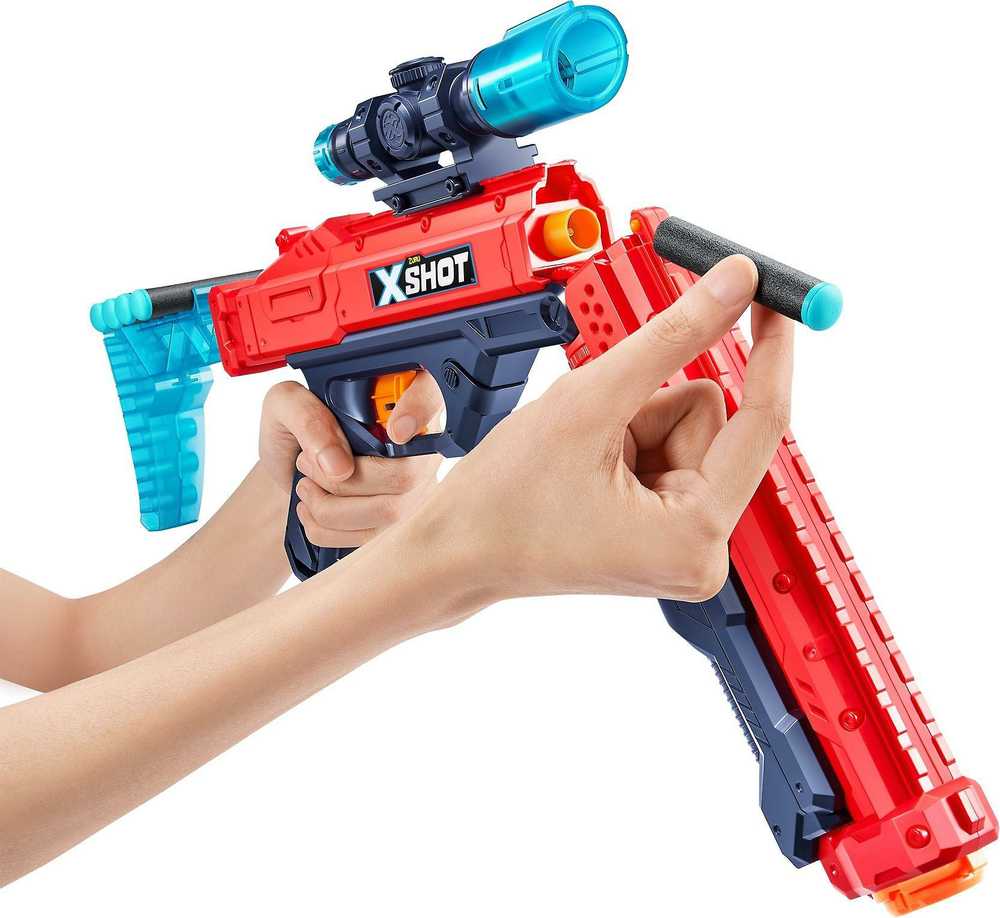 XShot *****ZURU X-SHOT HawkEye 16 šūvių paleidimo priemonė 36435