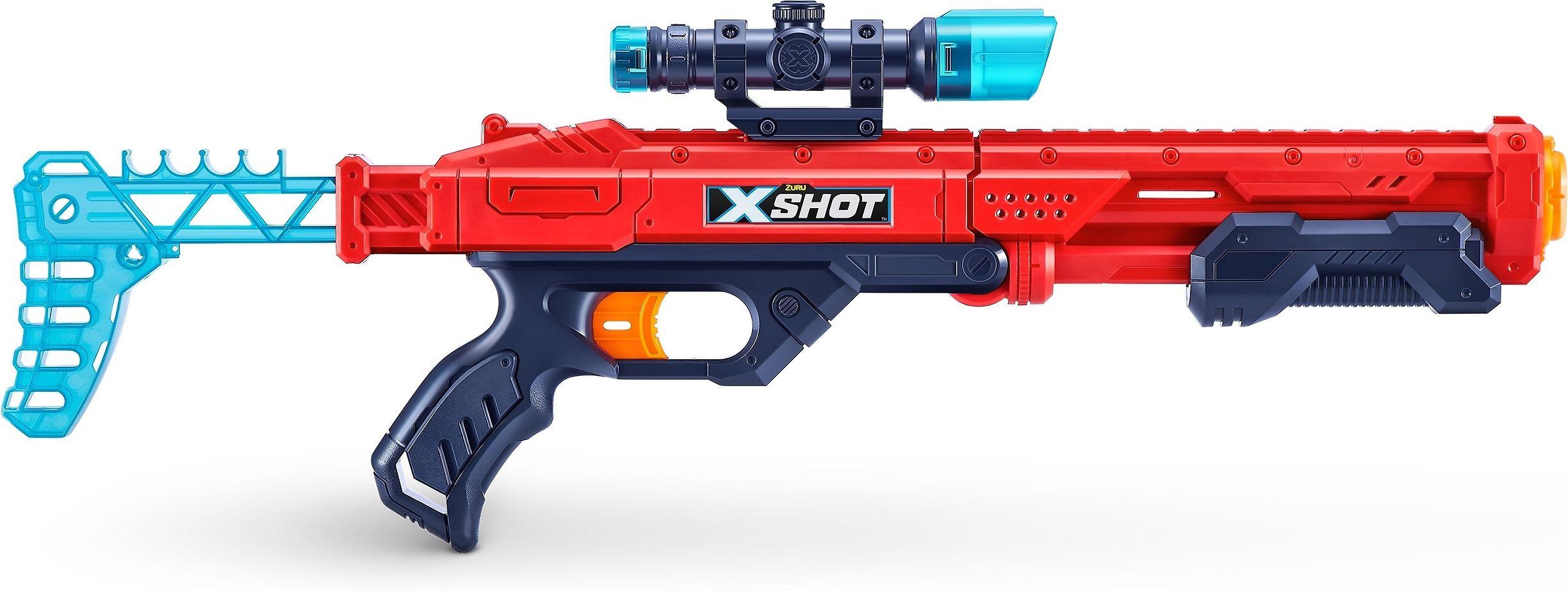 XShot *****ZURU X-SHOT HawkEye 16 šūvių paleidimo priemonė 36435