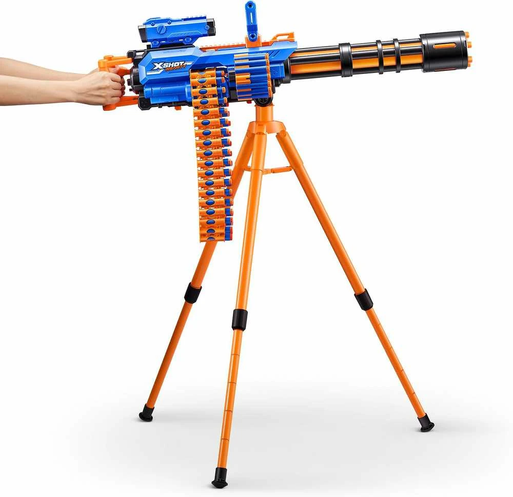 XShot ZURU X-Shot Insanity Rage Fire blasteris su 72 smiginiais, nuotolis 27 m