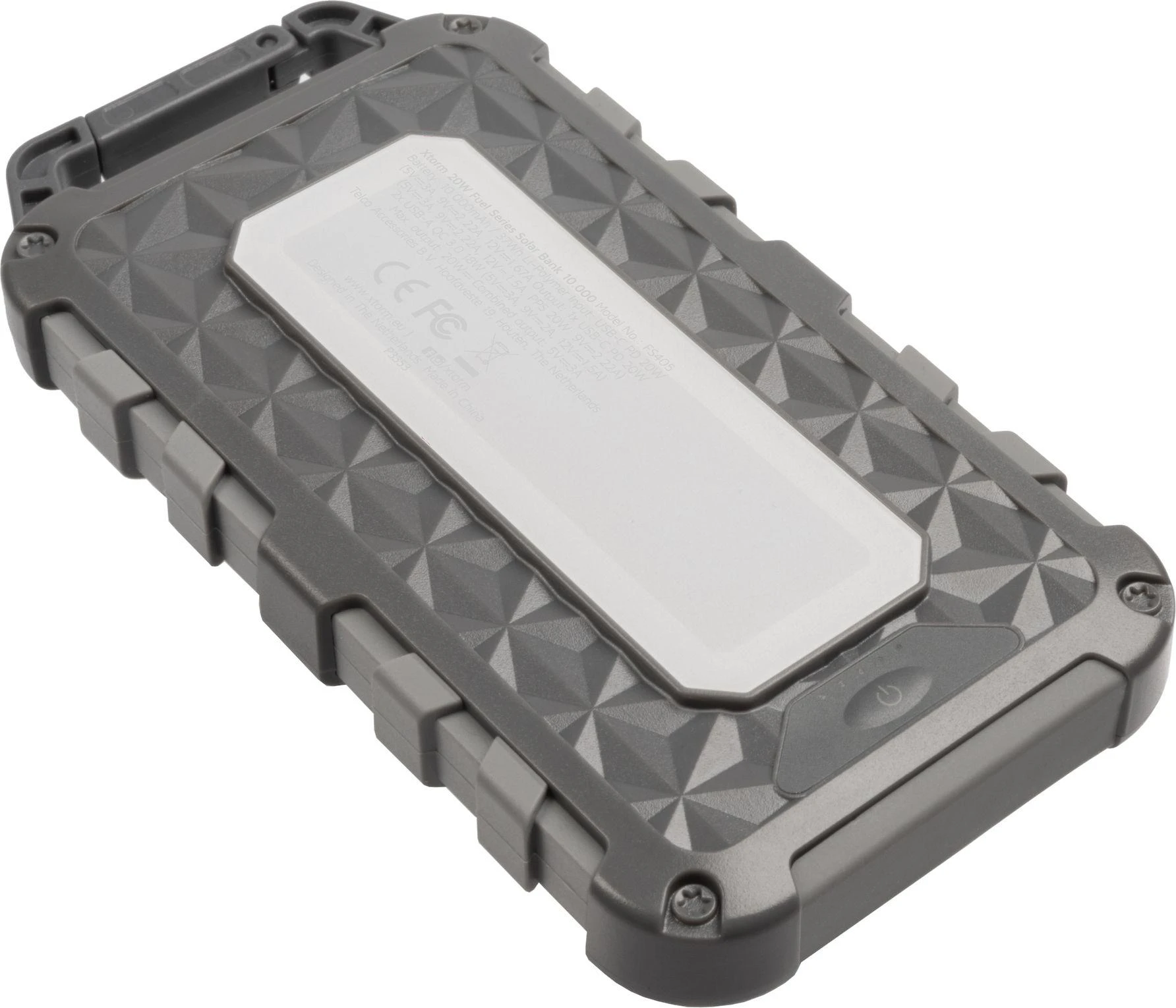 „Xtorm“ – FS405 20 W „Fuel“ serijos saulės energija varomas išorinis akumuliatorius, 10 000 mAh