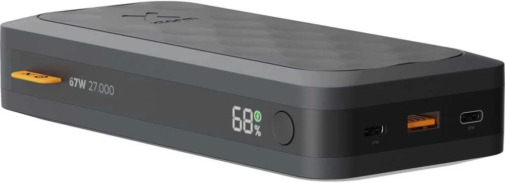 „Xtorm“ – išorinė baterija USB-C PD 67W 27.000mAh 2xUSB-C, juoda