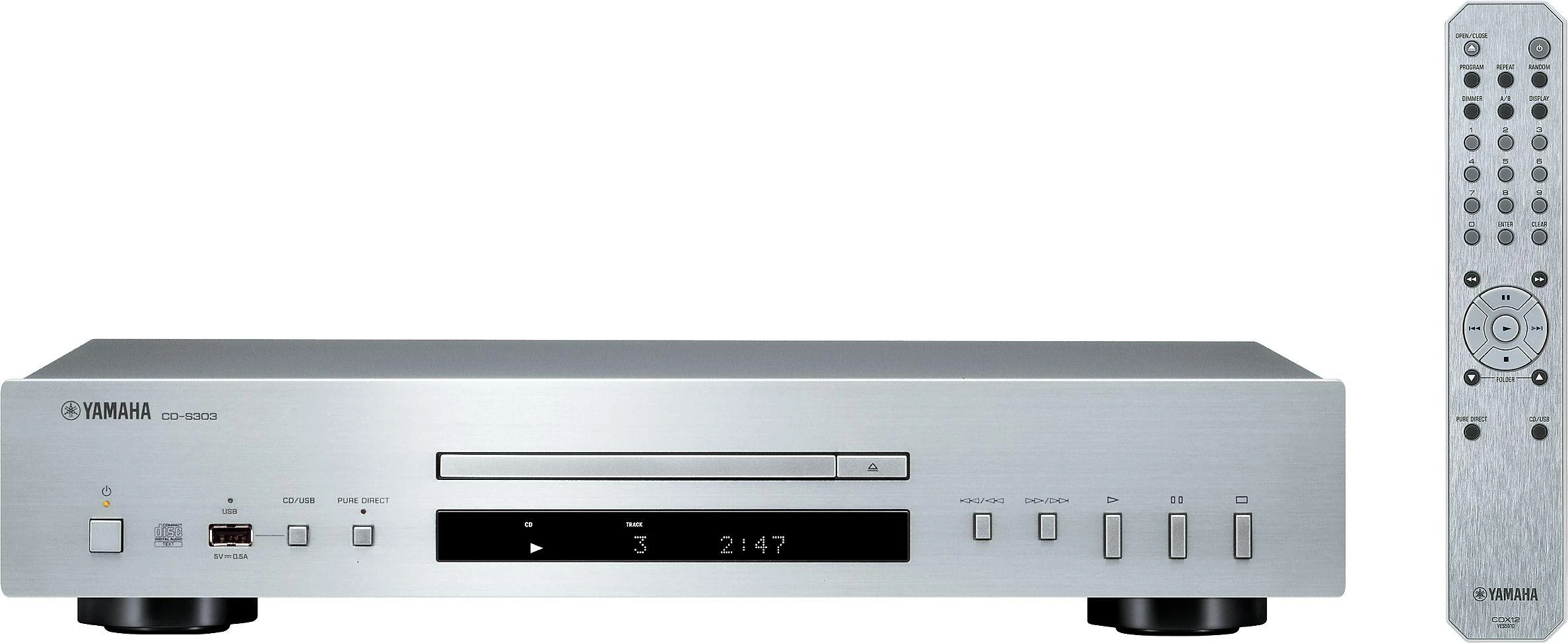 Yamaha S Yamaha CD-S303SI CD-soitin (hopea)