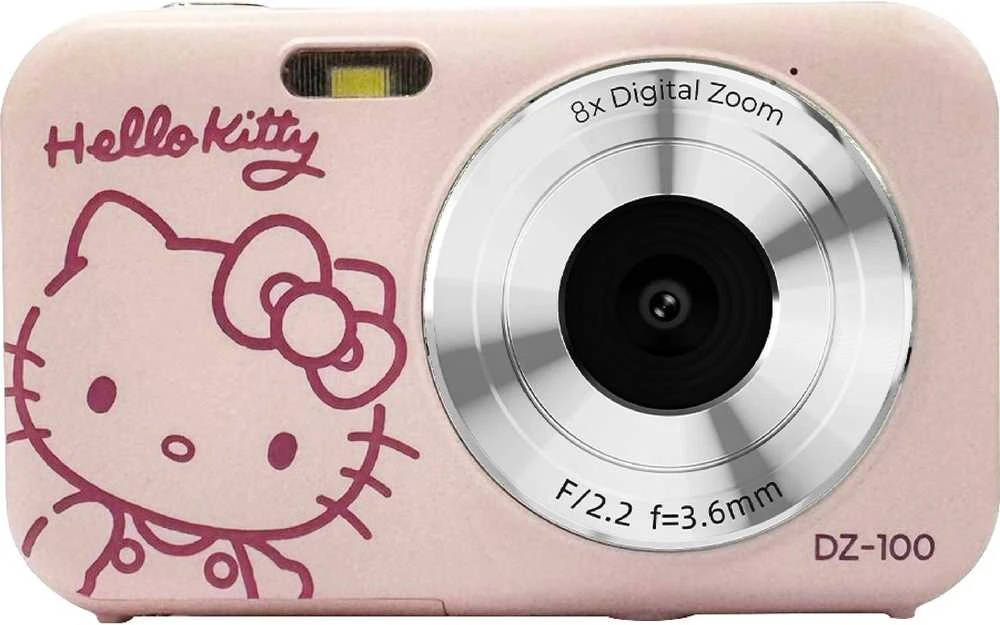 YASHICA x Hello Kitty Digital Camera DZ-100 (Rožinė)