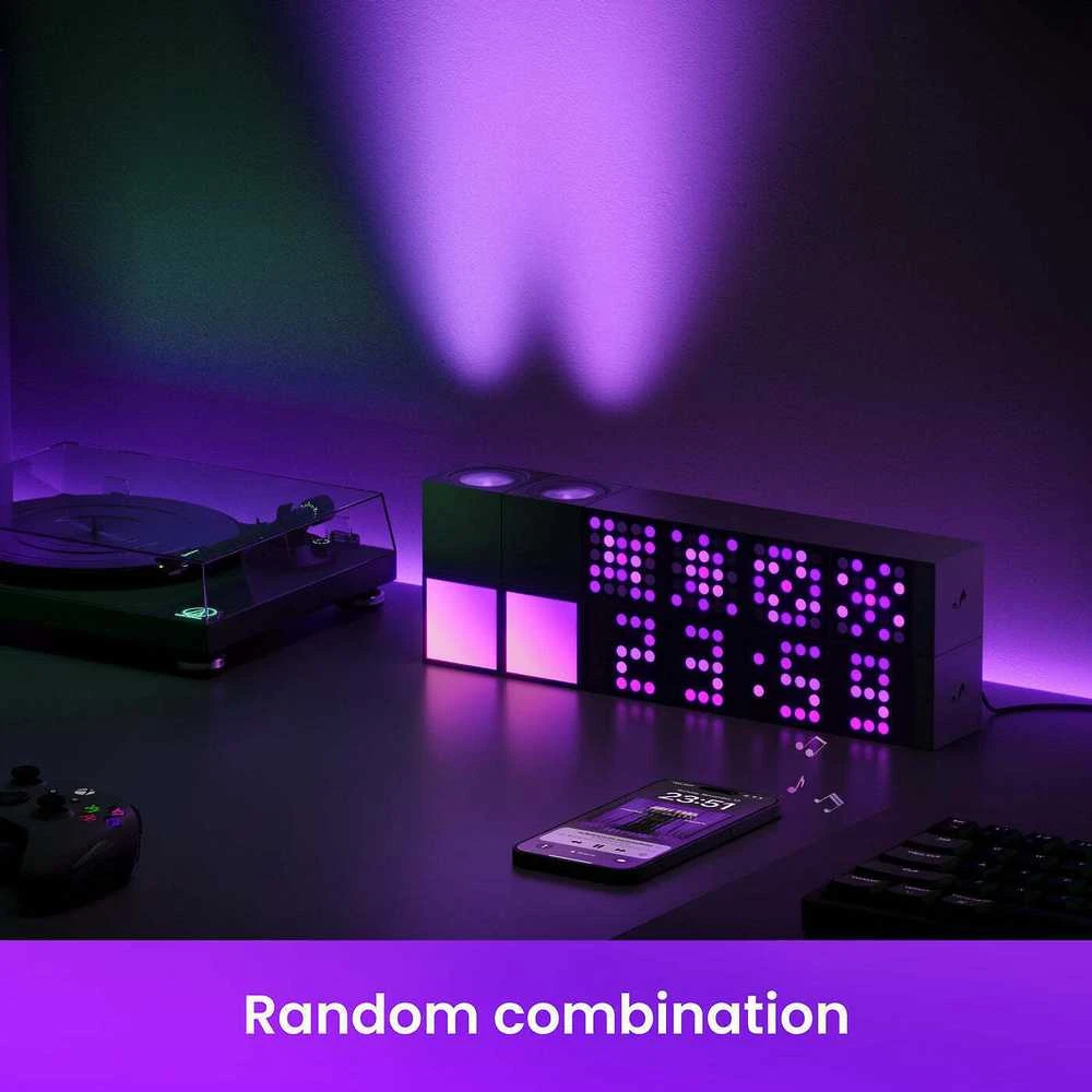 Yeelight | Išmanioji „Cube“ lempa su taškiniu apšvietimu | 12 W | 60 000 val. | Belaidė | 100–240 V