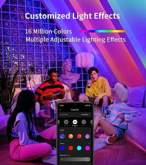 Yeelight | LED šviesos juostelė Pro 2 m | 1,2 W | WLAN, „Bluetooth“