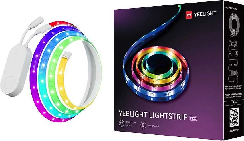Yeelight | LED šviesos juostelė Pro 2 m | 1,2 W | WLAN, „Bluetooth“