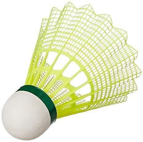 Yonex Mavis 350 badmintonas, geltonas, vidutinio greičio, 6 vnt