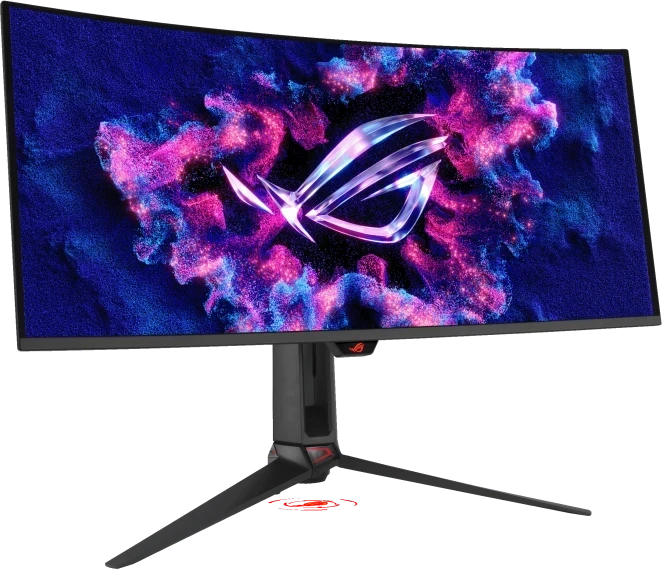 Žaidimų monitorius Asus ROG Swift OLED PG34WCDN, 34" WQHD (3440x1440) QD-OLED lenktas, 21:9, 240Hz, 0.03ms, HDR True Black 400