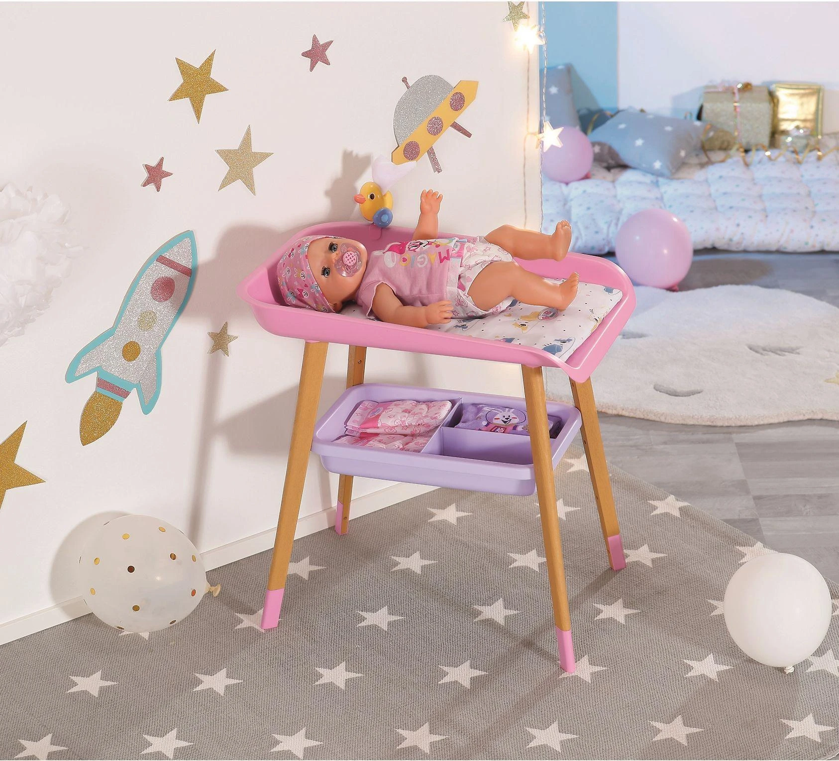 Zapf Baby Table slinkties priedai