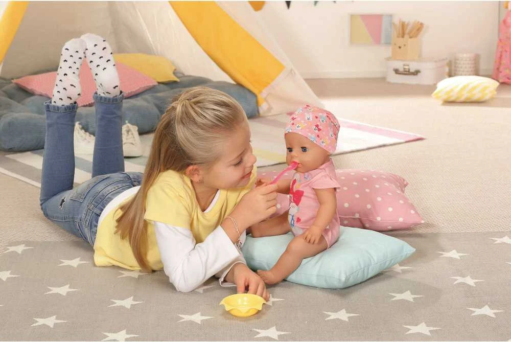 Baby Born interaktyvi lėlė - mergaitė Magic Girl, 43cm (827956)