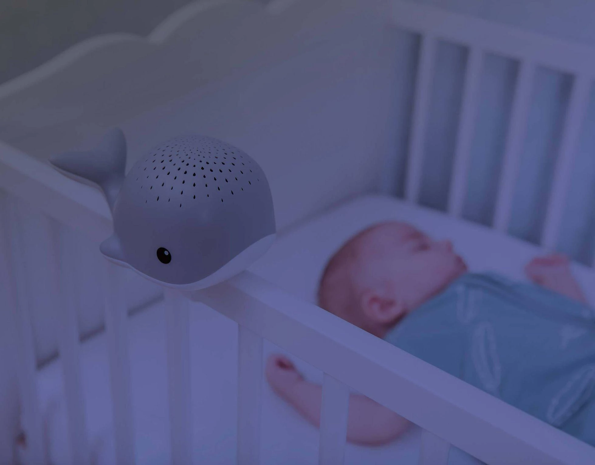 Zazu Wally the Whale -projektoriyövalo, pilkas