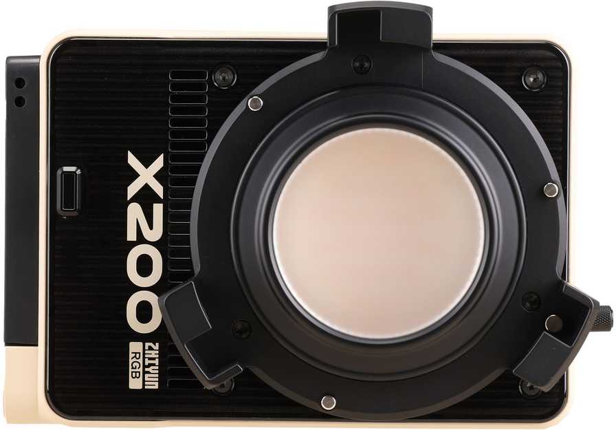 „Zhiyun Molus LED X200 RGB Cob“ studijinė lempa