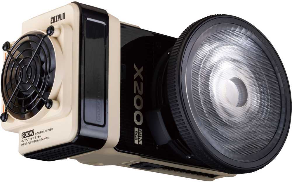 „Zhiyun Molus LED X200 RGB Cob“ studijinė lempa