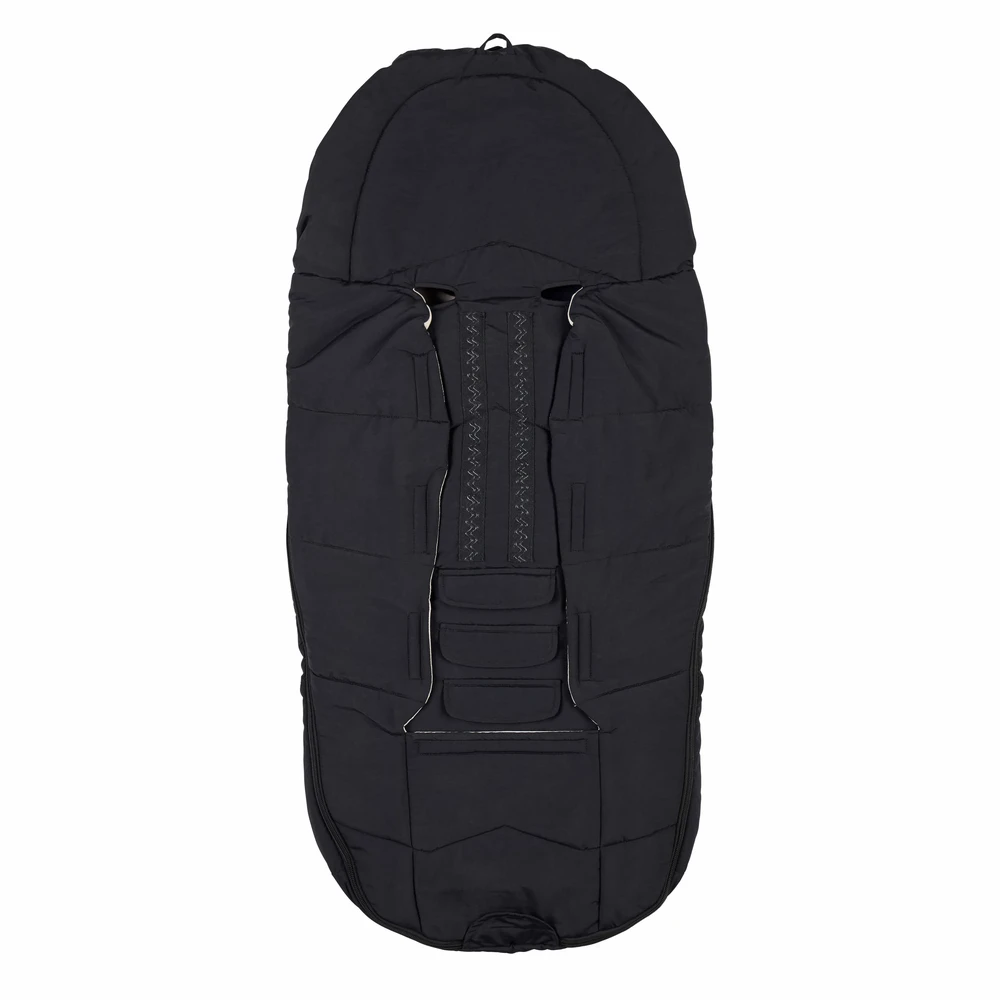 Žieminis/rudeninis miegmaišis vežimėliui „Voksi Explorer“, juodas