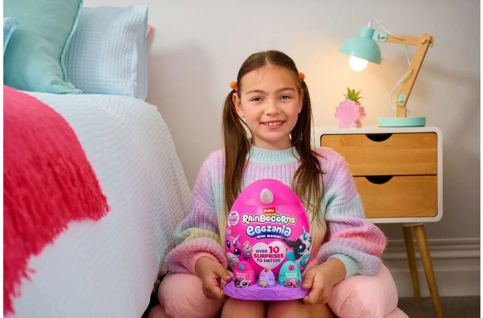 Zuru Rainbocorns Vaivorykštiniai kukurūzai - Eggzania Mini S1 (9296)