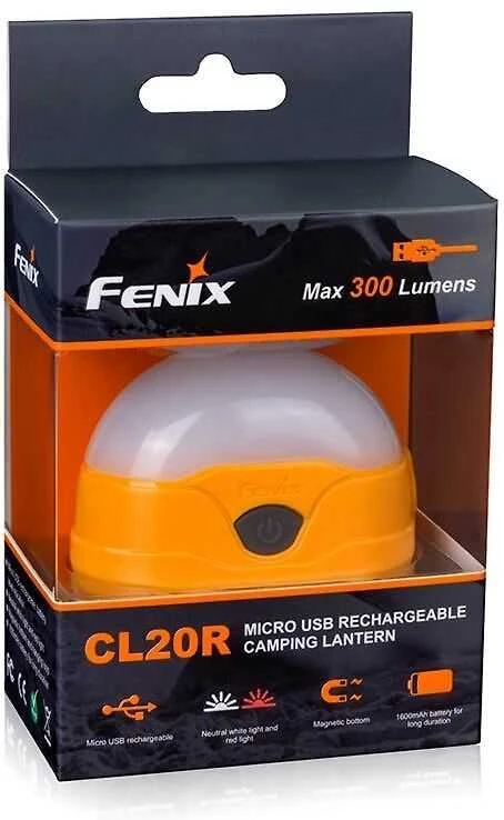 Žygio žibintas Fenix CL20R, 300 lm