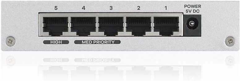 Šakotuvas „Zyxel GS-105BV5-EU0101F“ tinklo jungiklis Nevaldomas L2 Gigabit Ethernet (10/100/1000)