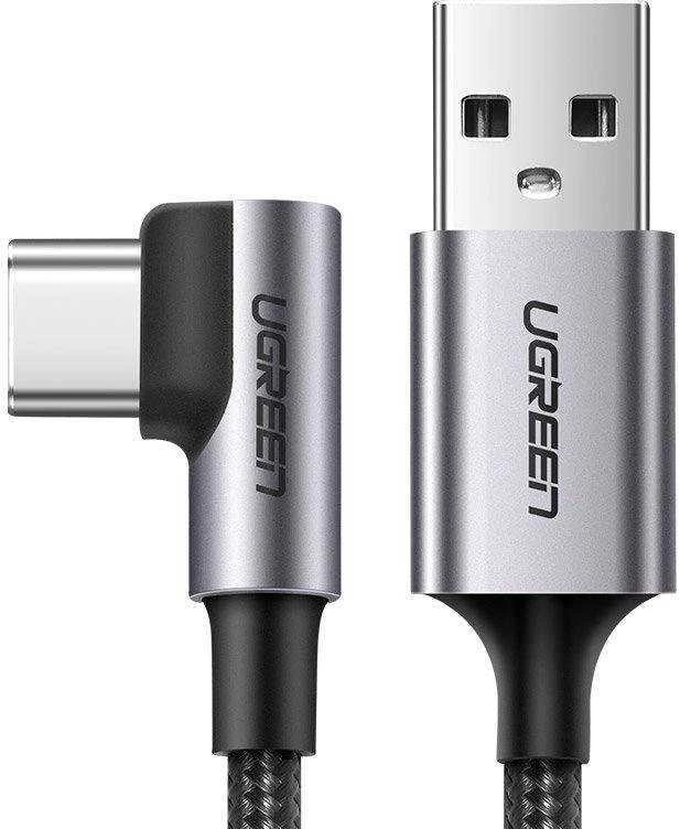 Kampinis USB-C laidas UGREEN US284 3A 2m