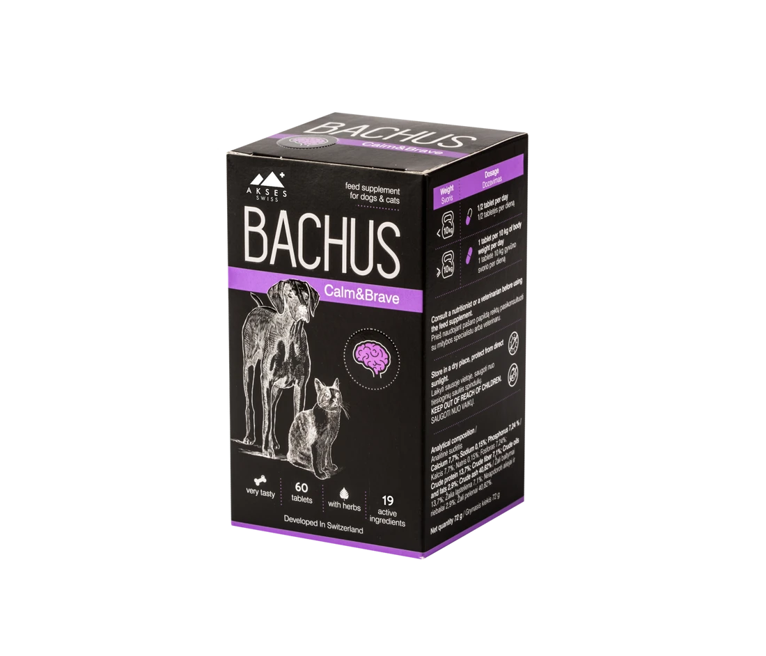 BACHUS Calm & Brave (ramesnis požiūris į aplinką) N60