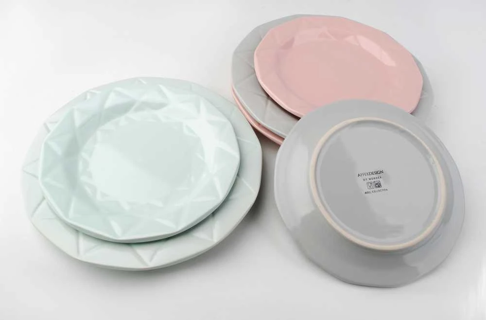 Affek Design ADEL MINT Plokščia lėkštė 24cm