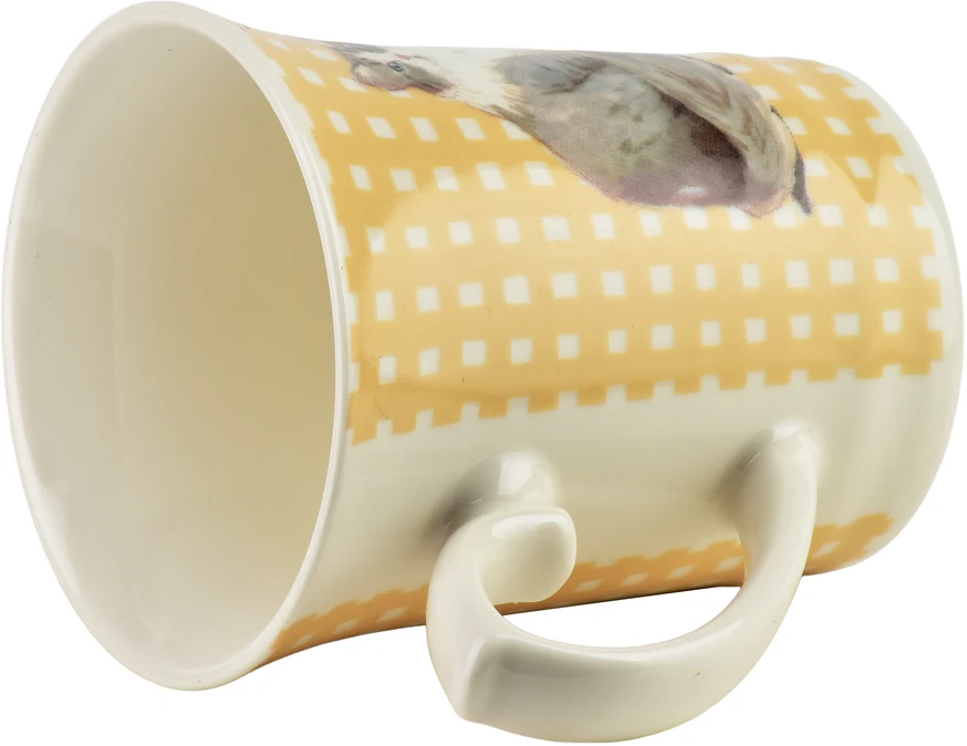 Affek Design DANNY Puodelis 300ml 8,5x12x10cm grotelės kot