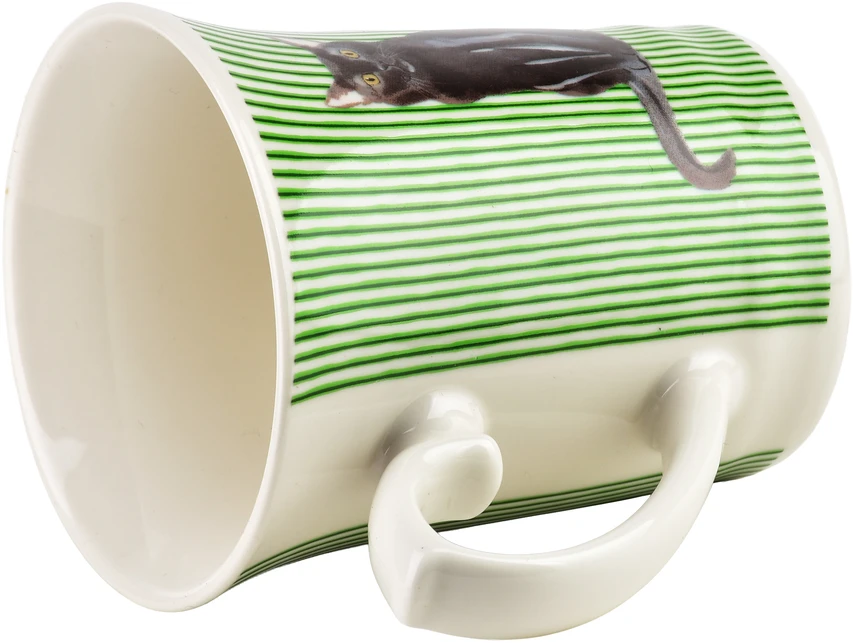 Affek Design DANNY Puodelis 300ml 8,5x12x10cm juoda kot