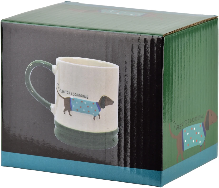 Affek Design DOXIE Puodelis 320ml 8x12,3x9,2cm jamnik