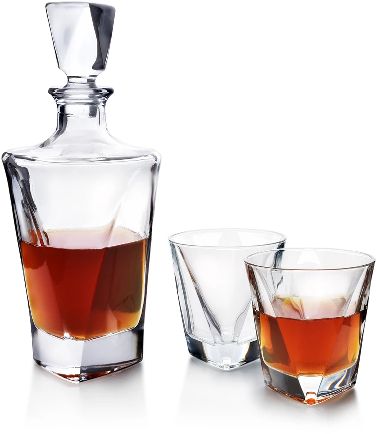Mondex Since 1986 EVA TRIANGLE Karafka+6 szklanek 280ml/780ml