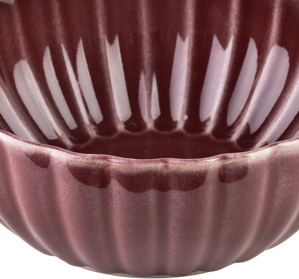 Affek Design EVIE BURGUNDY Miska 650ml 16,7x16,7x6,7cm