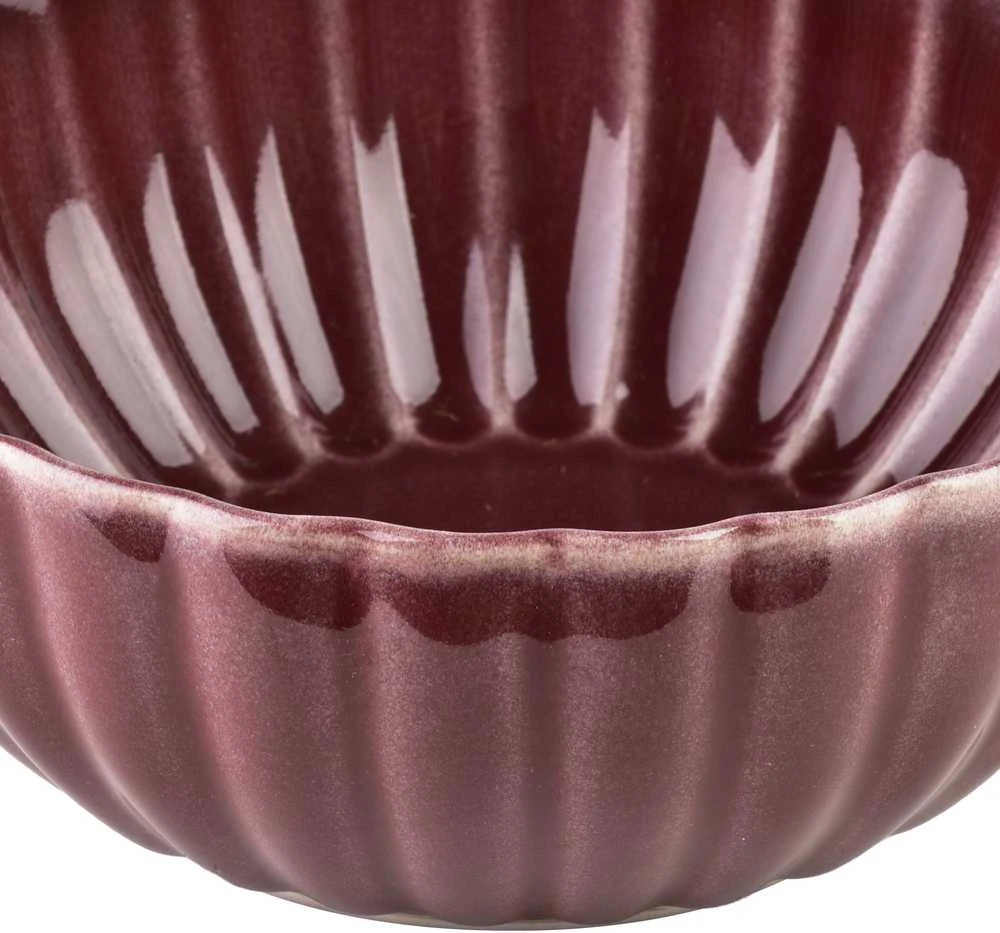 Affek Design EVIE BURGUNDY Miska 650ml 16,7x16,7x6,7cm