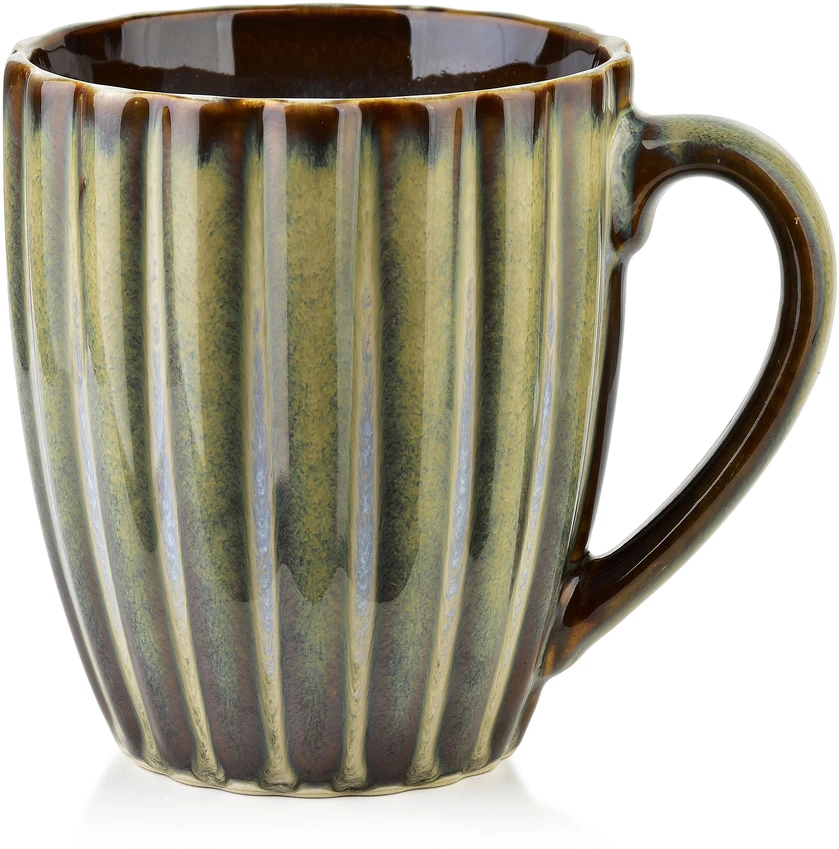 Affek Design EVIE Žalias puodelis 360 ml 8,7 x 11,5 x 10 cm