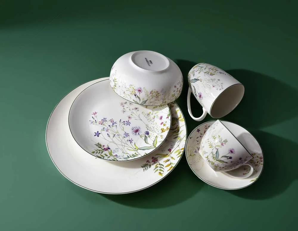 Affek Design Desertinė lėkštė 20cm "Faccia verde"