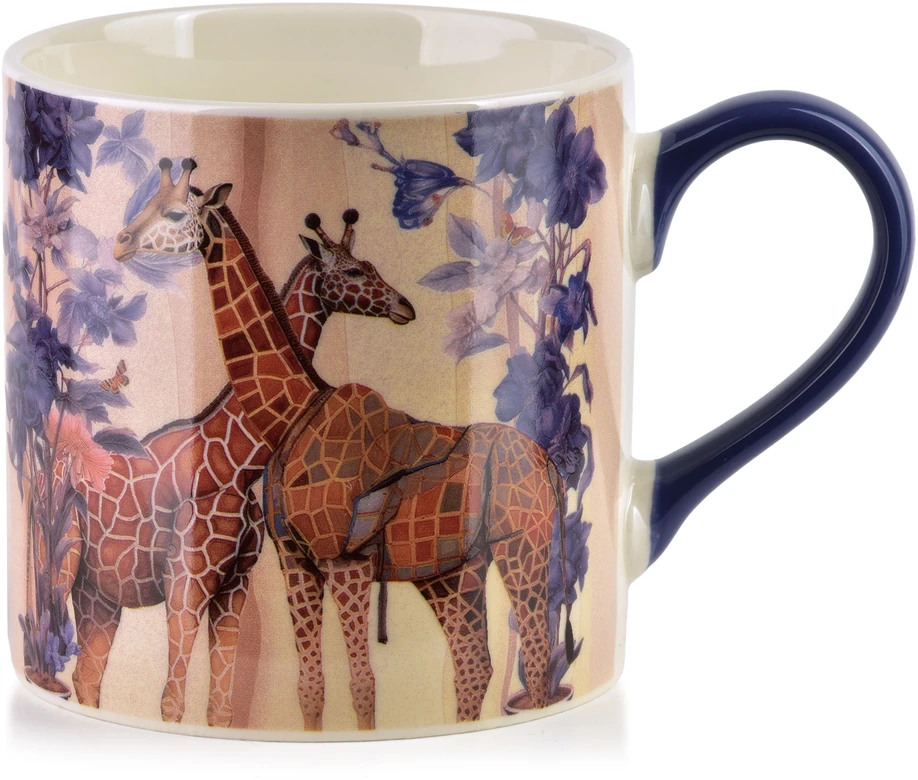 Affek Design ISAAC Puodelis 380 ml 9x13x9 cm žirafos